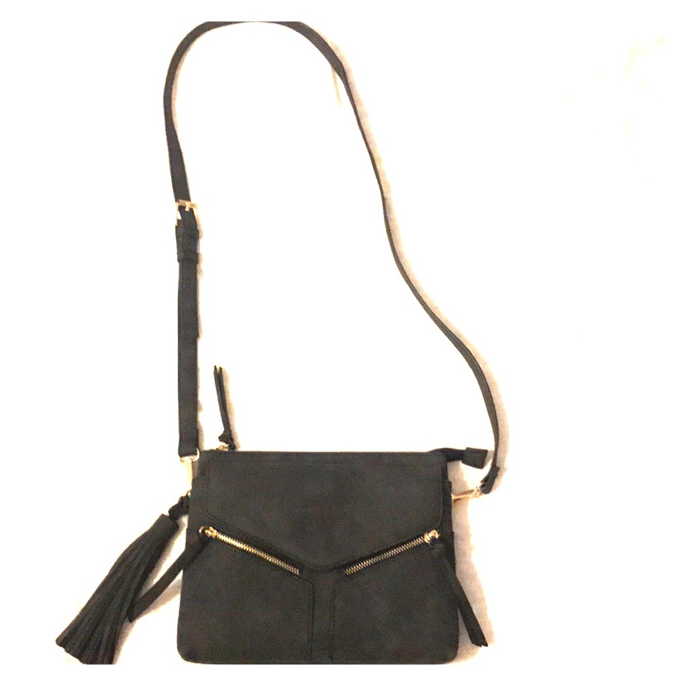 Fransescas Charcoal Crossbody Bag